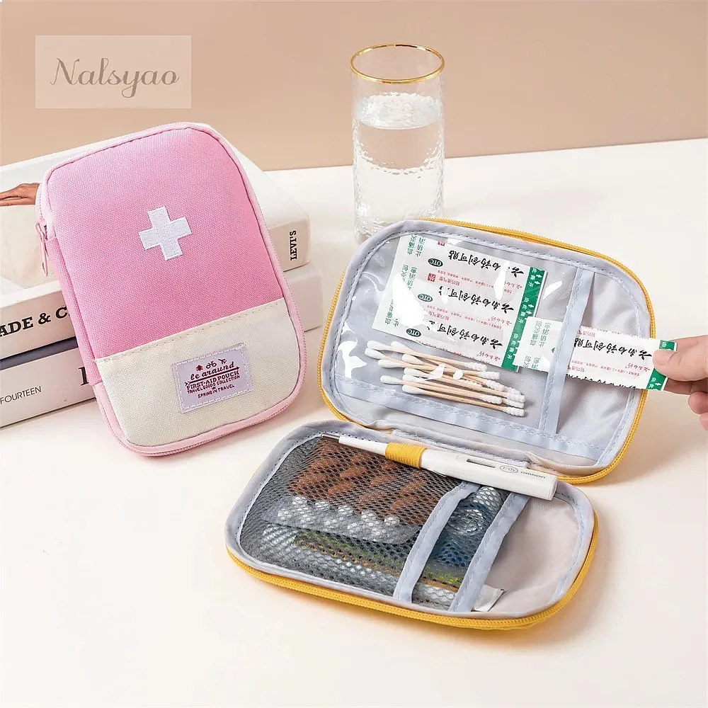 First Aid Kit - 3 peças/conjunto: bolsa de armazenamento médica